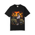 Anime Girl & Car-- Graphic T-Shirt