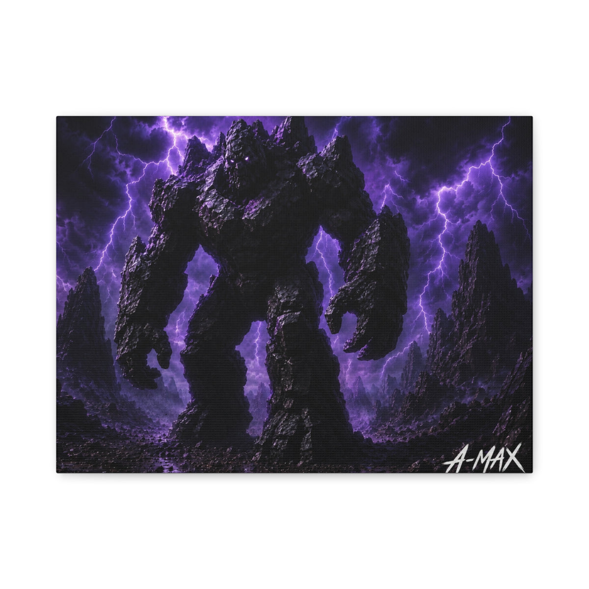 Storm Golem — Purple