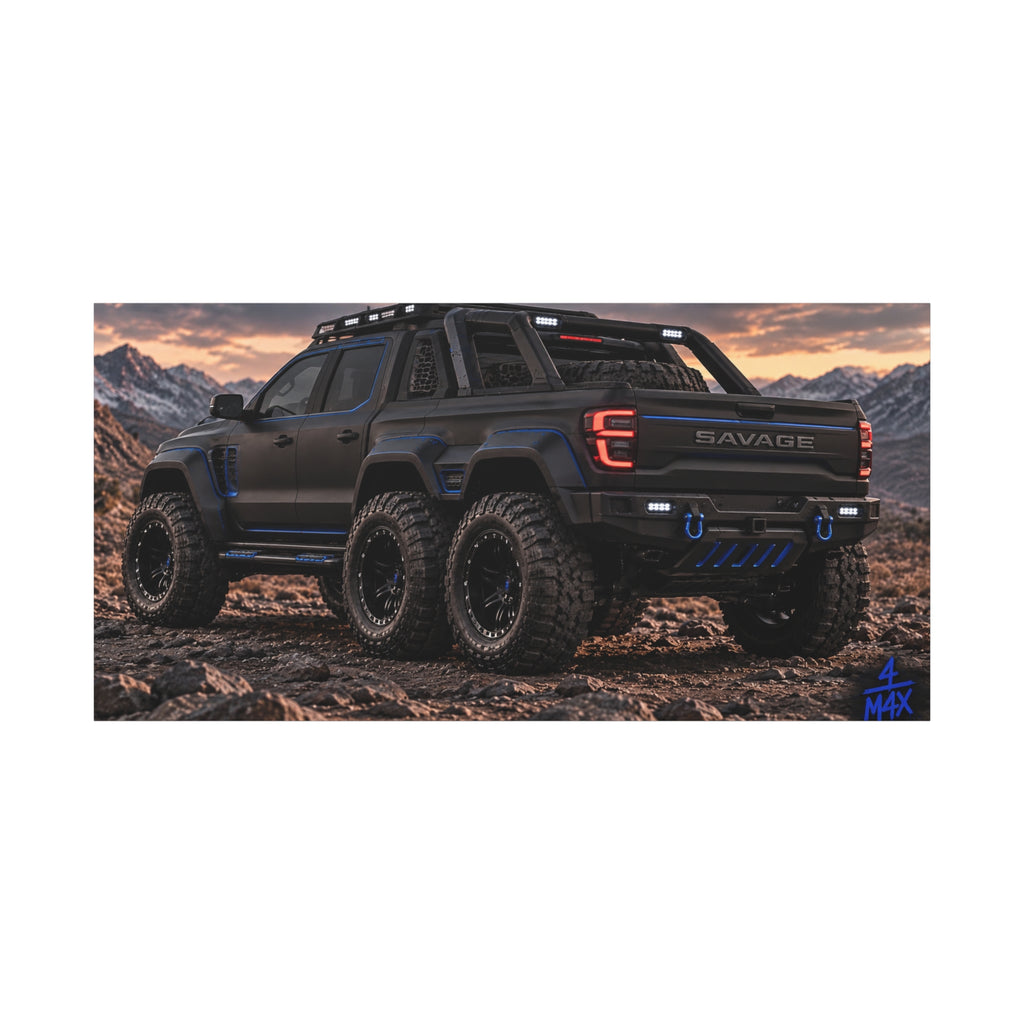6 Wheeler Pick-up Rear