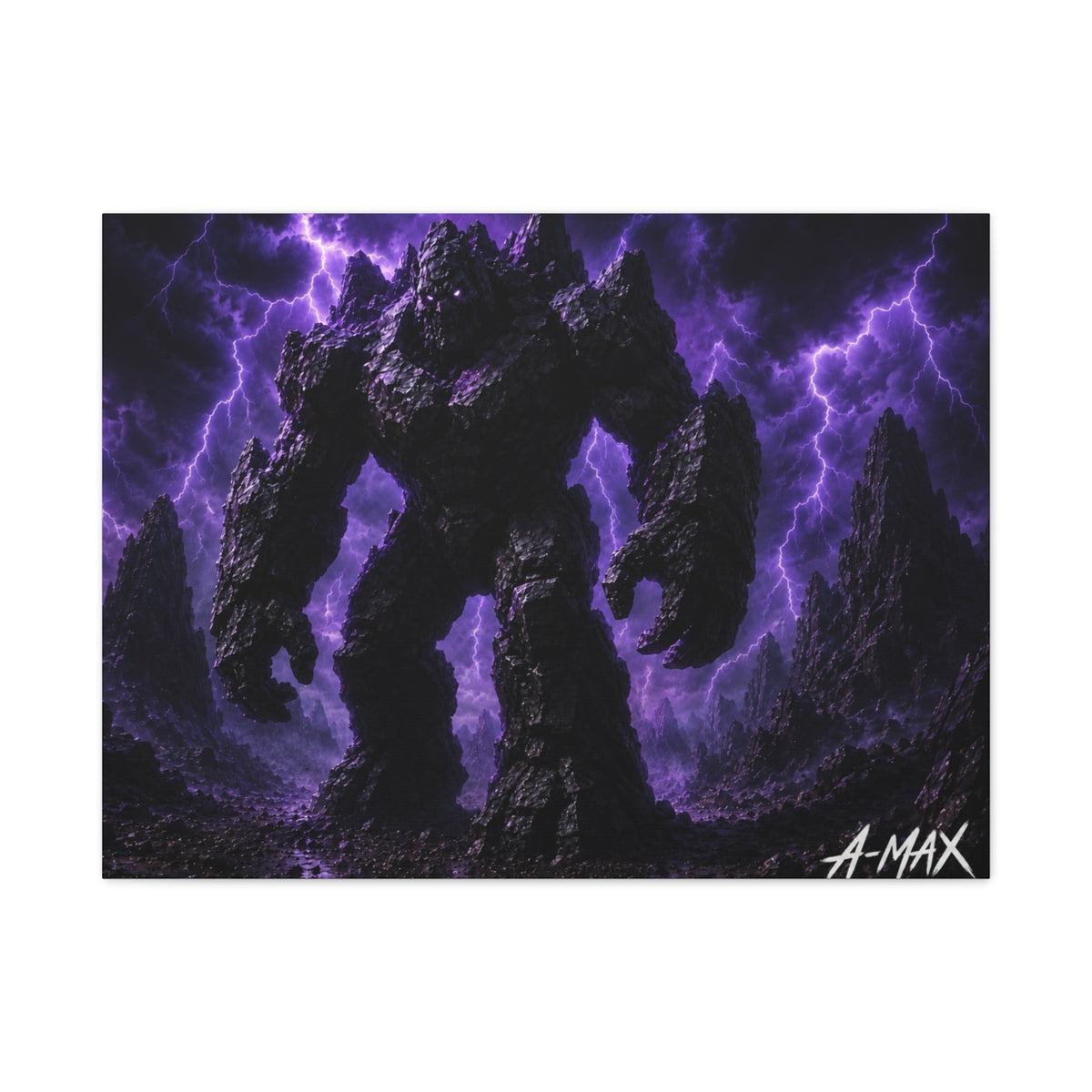 Storm Golem — Purple