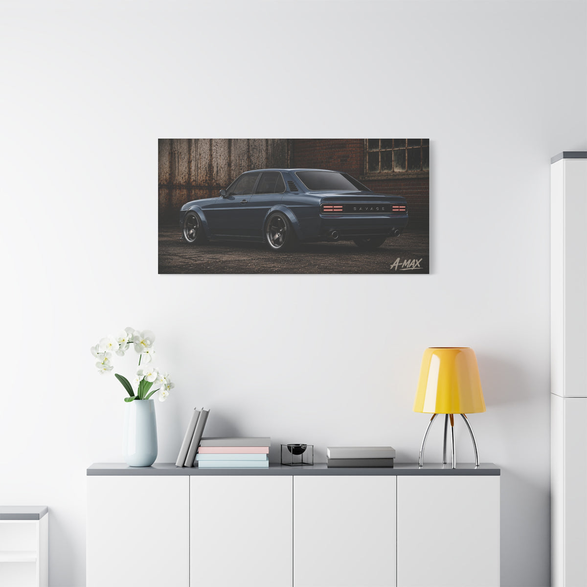 Vintage Muscle Car- Canvas Art