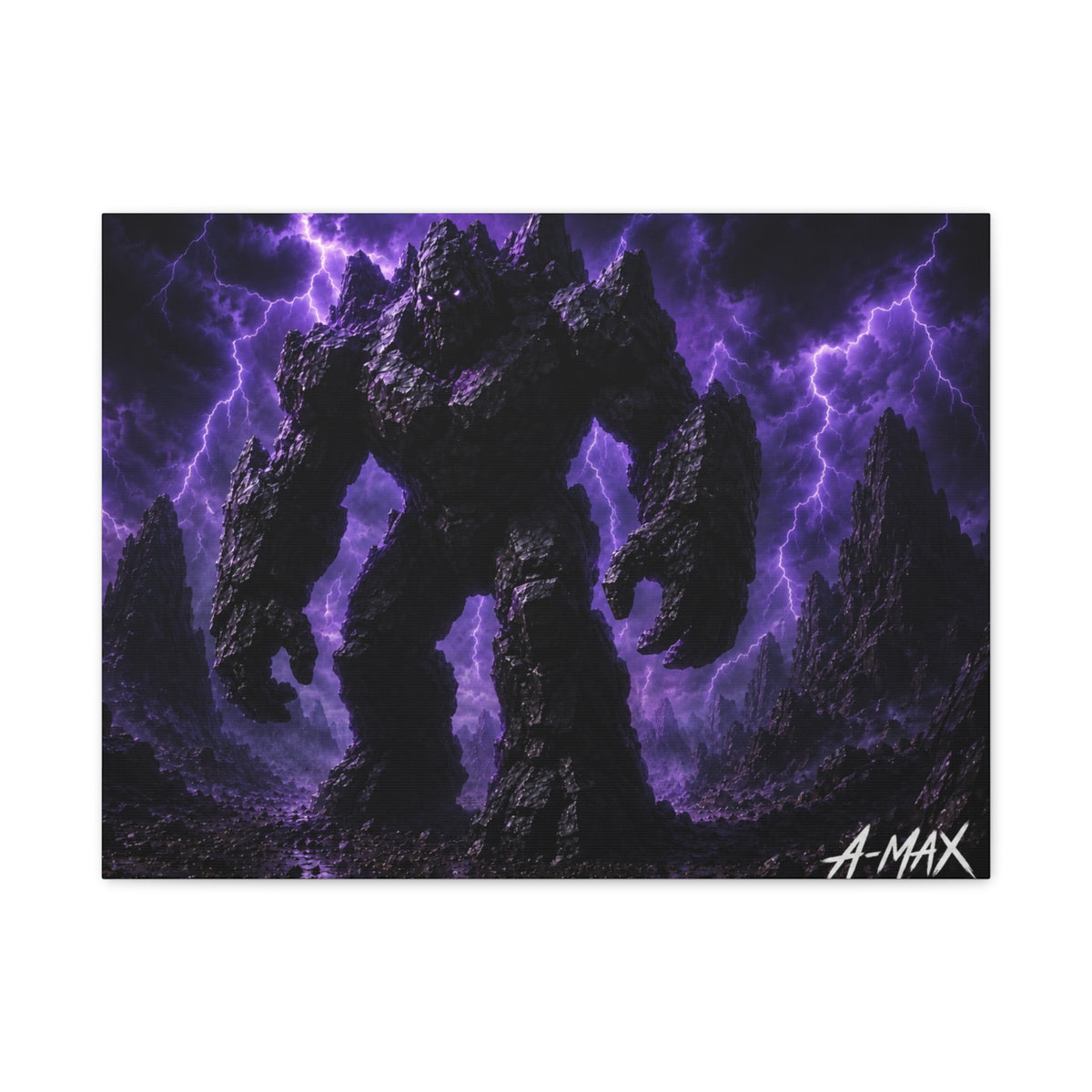 Storm Golem — Purple