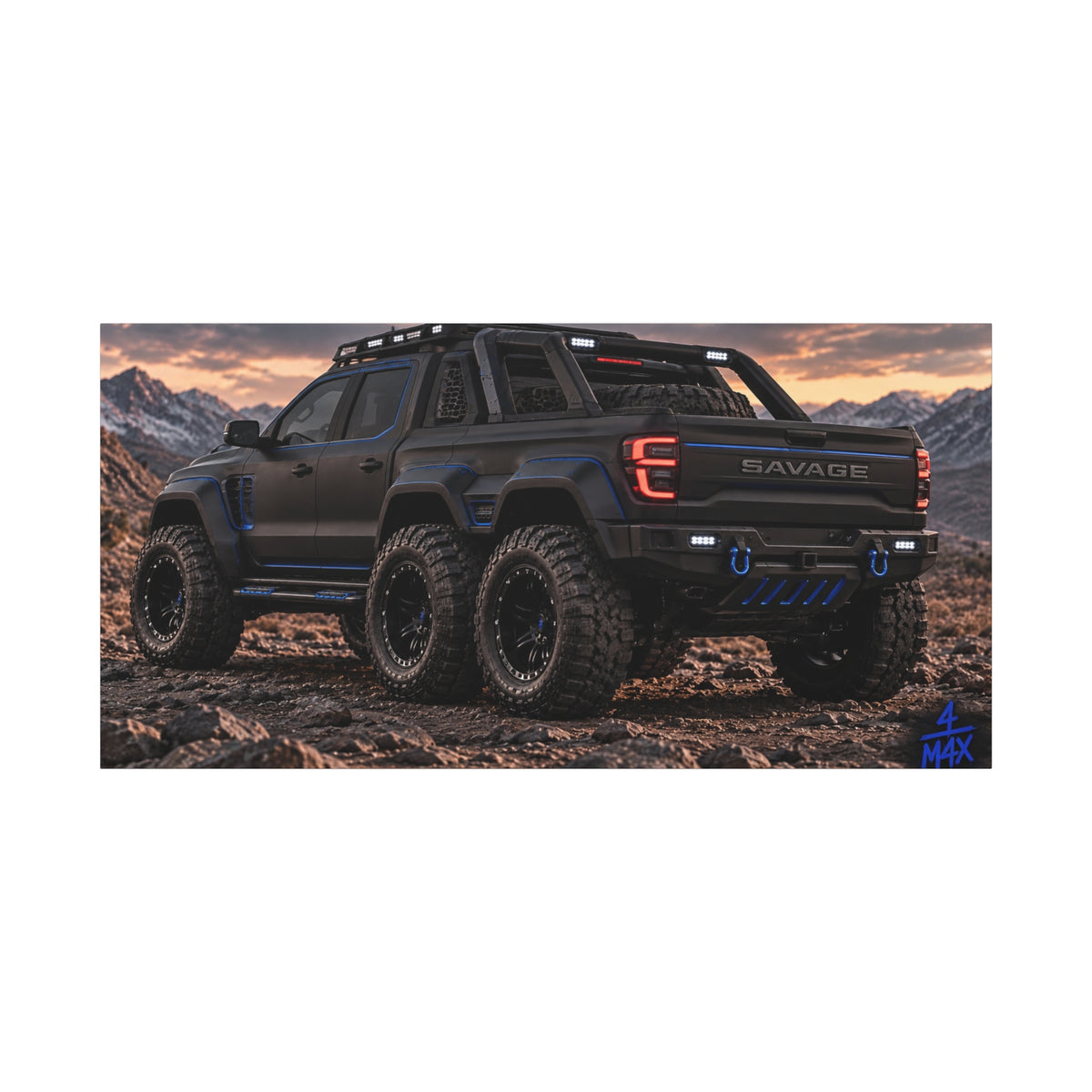 6 Wheeler Pick-up Rear