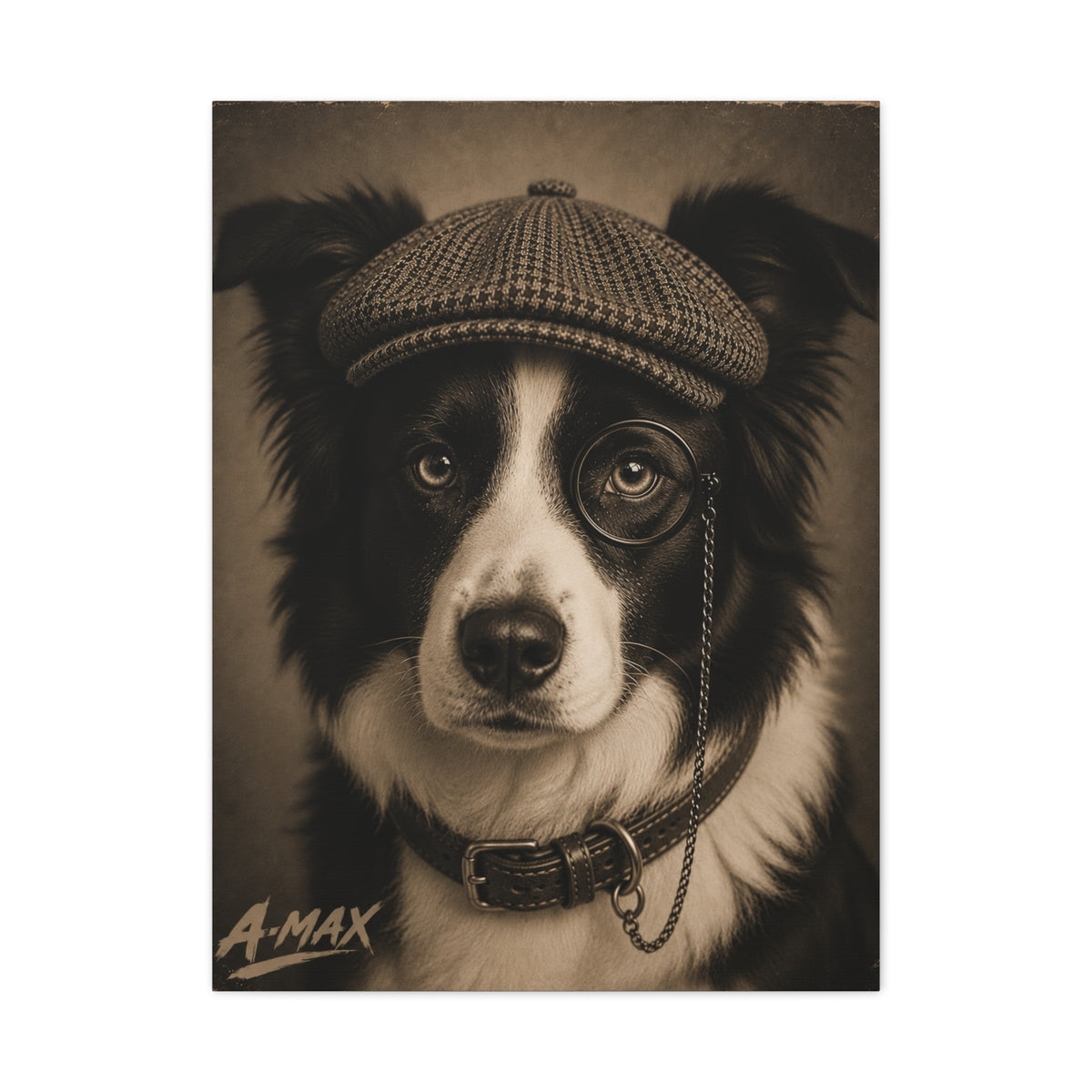 Vintage Border Collie