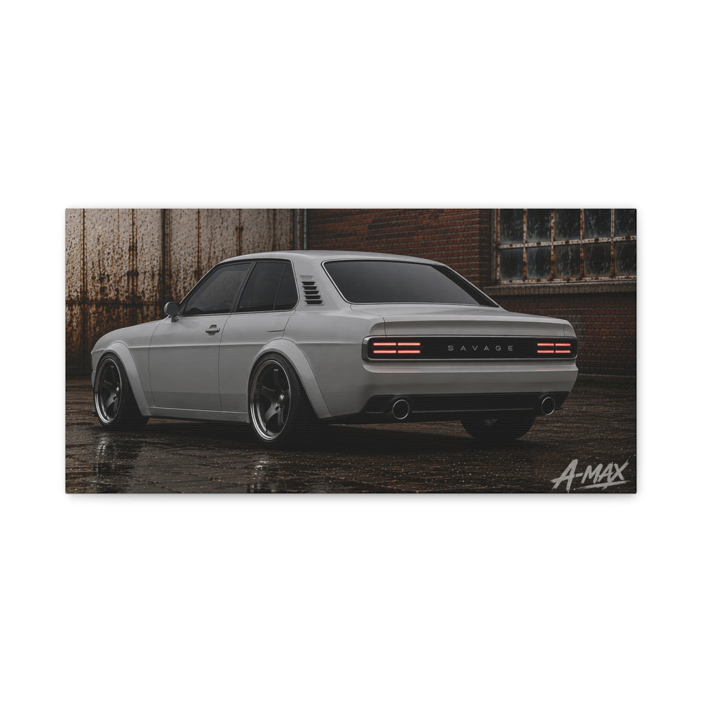 Retro Muscle -- Rear View