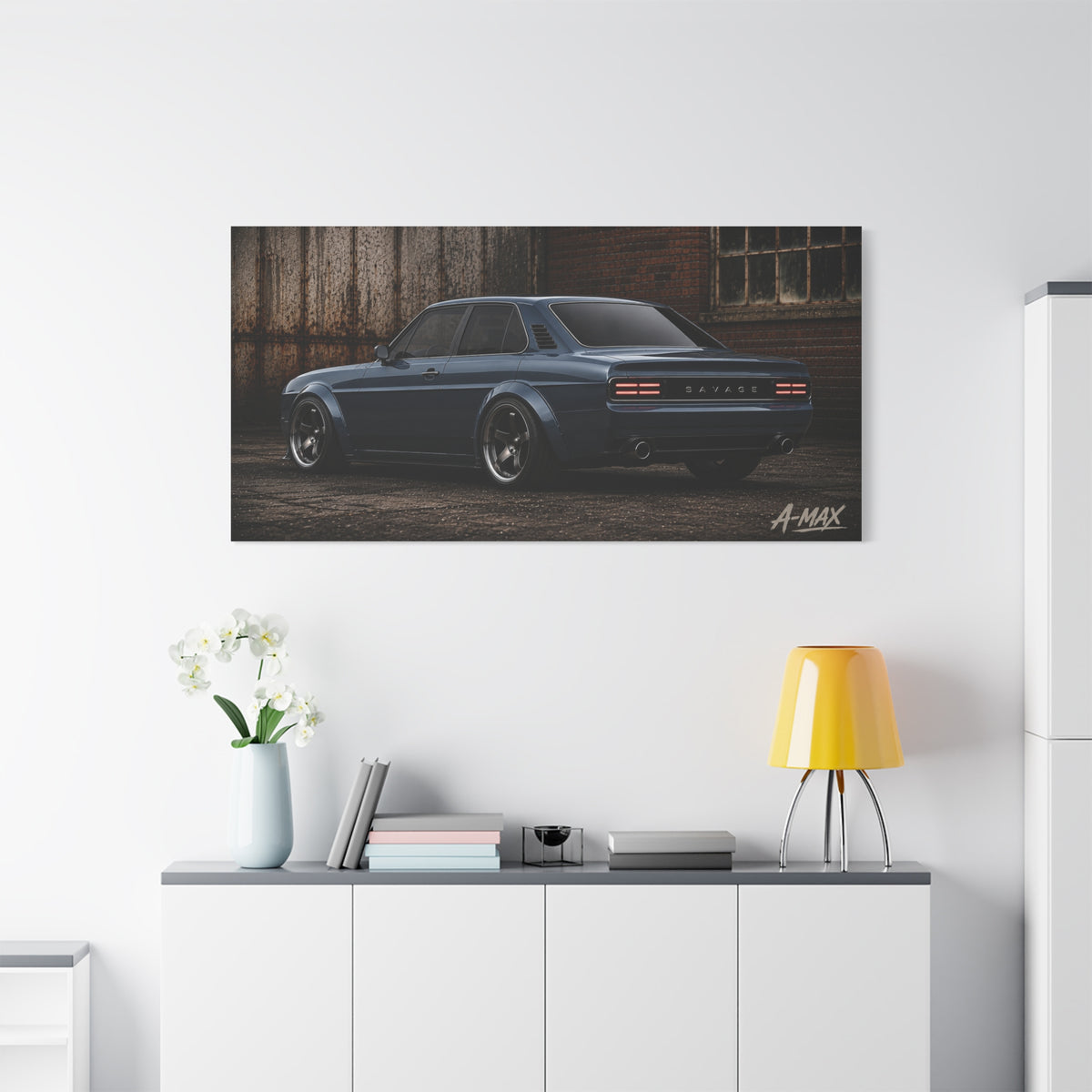 Vintage Muscle Car- Canvas Art