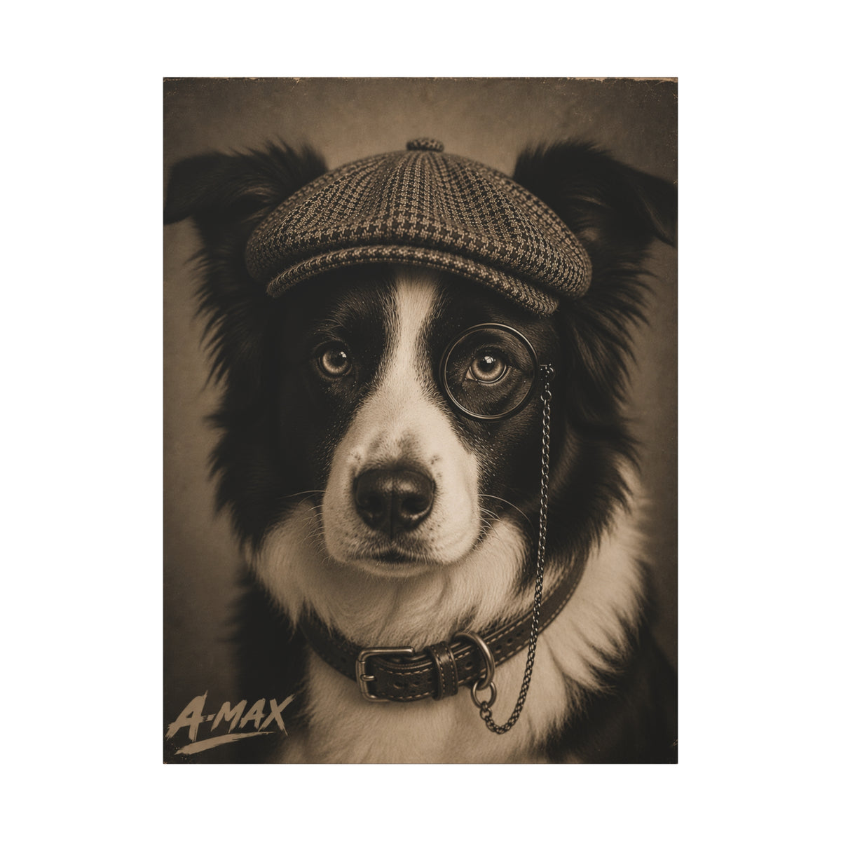 Vintage Border Collie