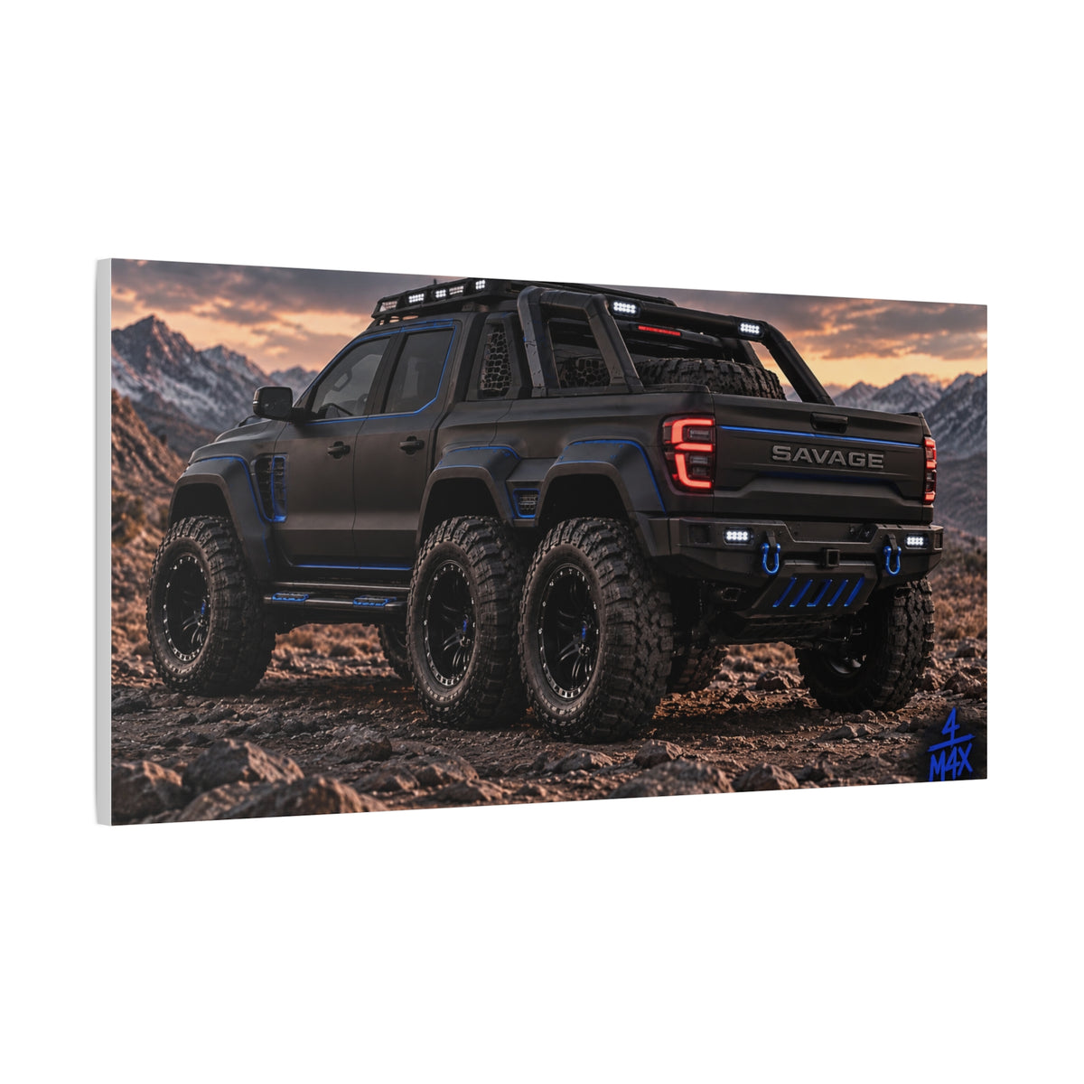 6 Wheeler Pick-up Rear