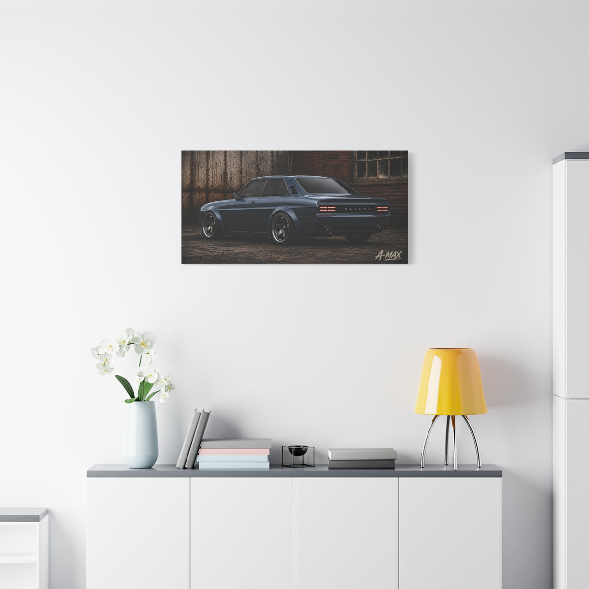 Vintage Muscle Car- Canvas Art