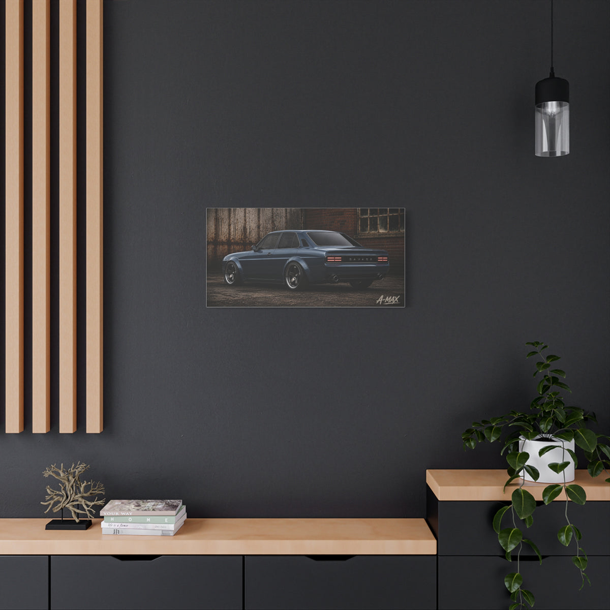 Vintage Muscle Car- Canvas Art