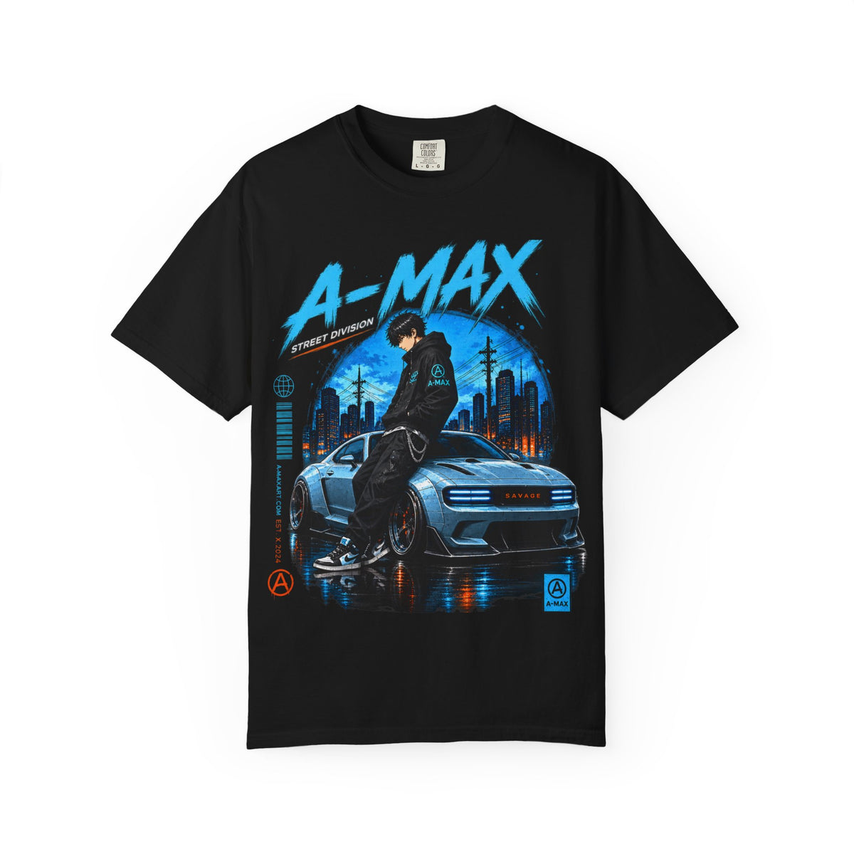 Retro Neon Car Tee