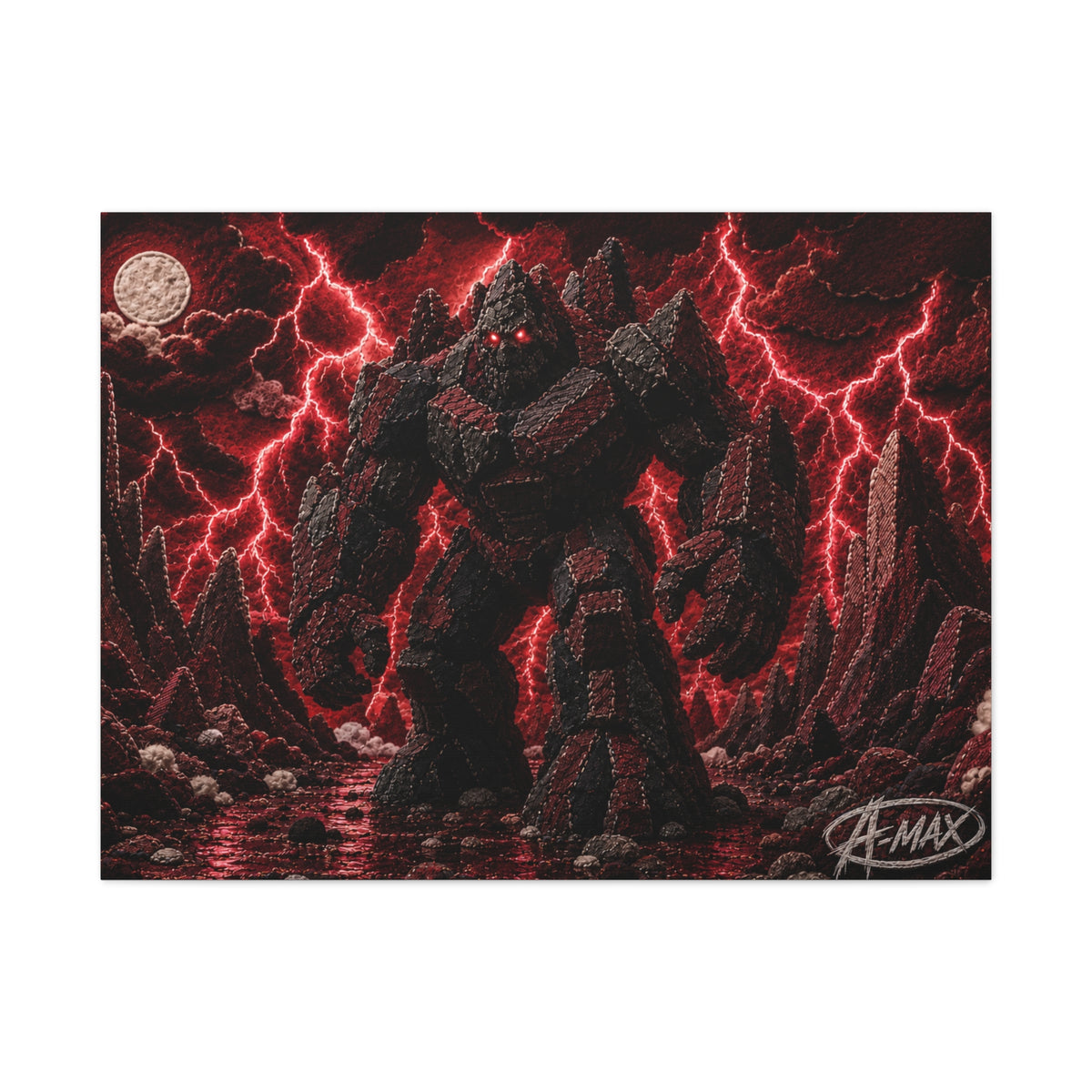 Storm Golem — Red