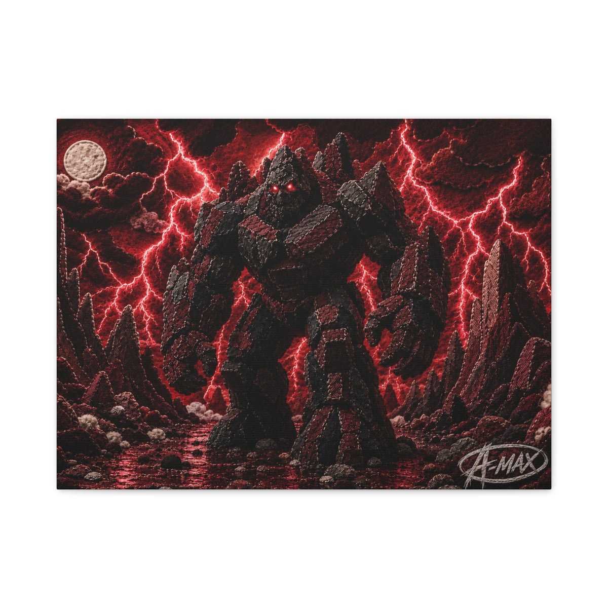 Storm Golem — Red