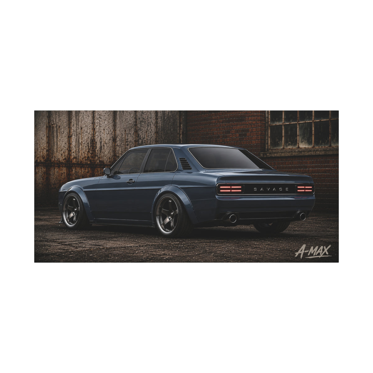 Vintage Muscle Car- Canvas Art