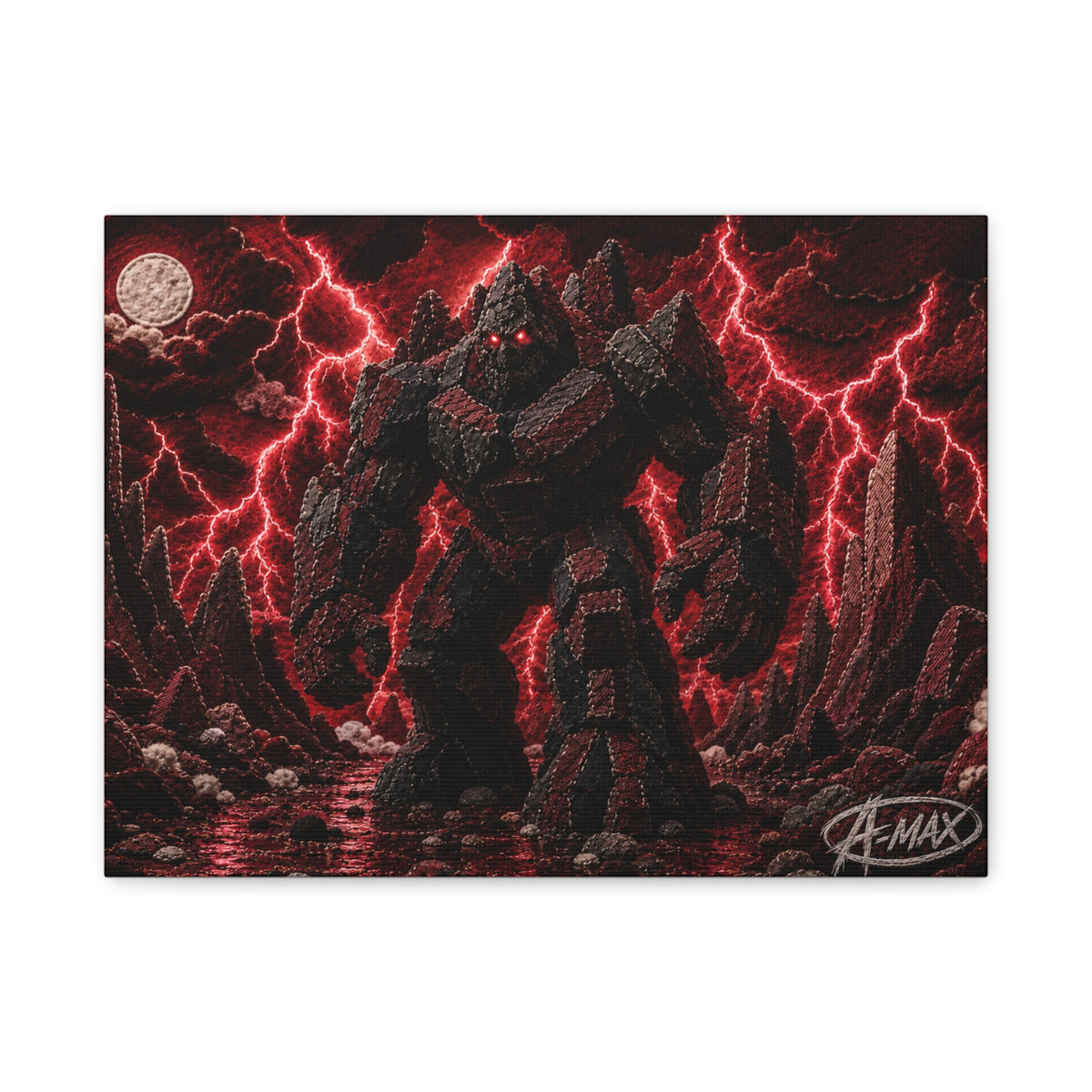 Storm Golem — Red