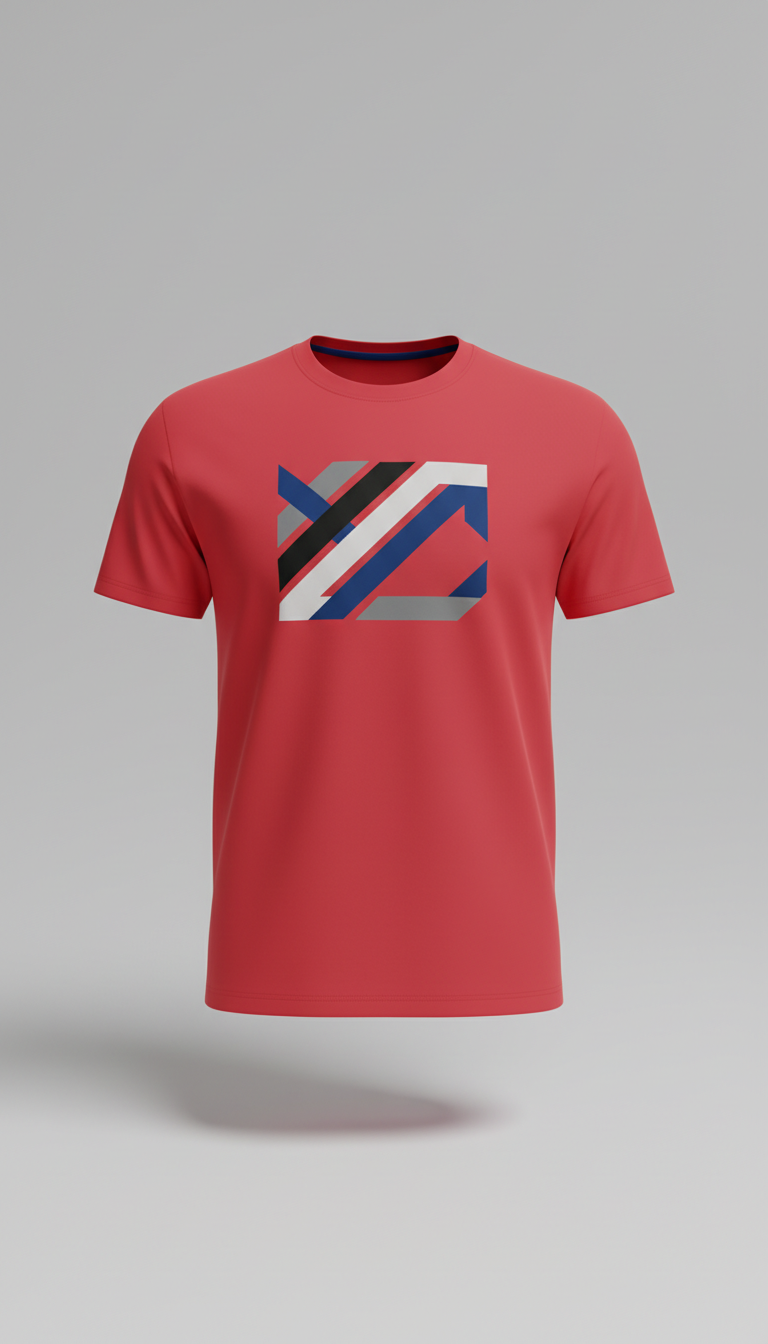 Accent Red Graphic Tee