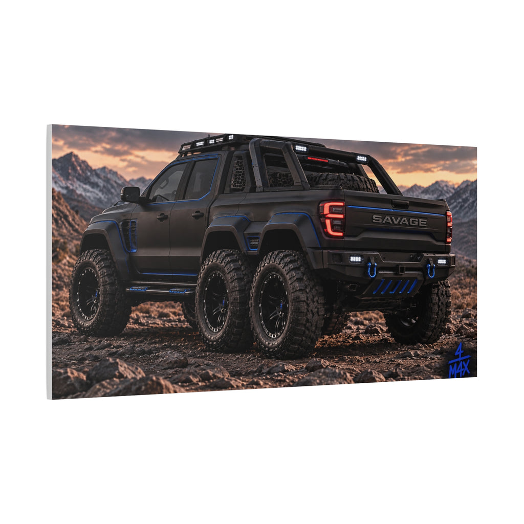 6 Wheeler Pick-up Rear