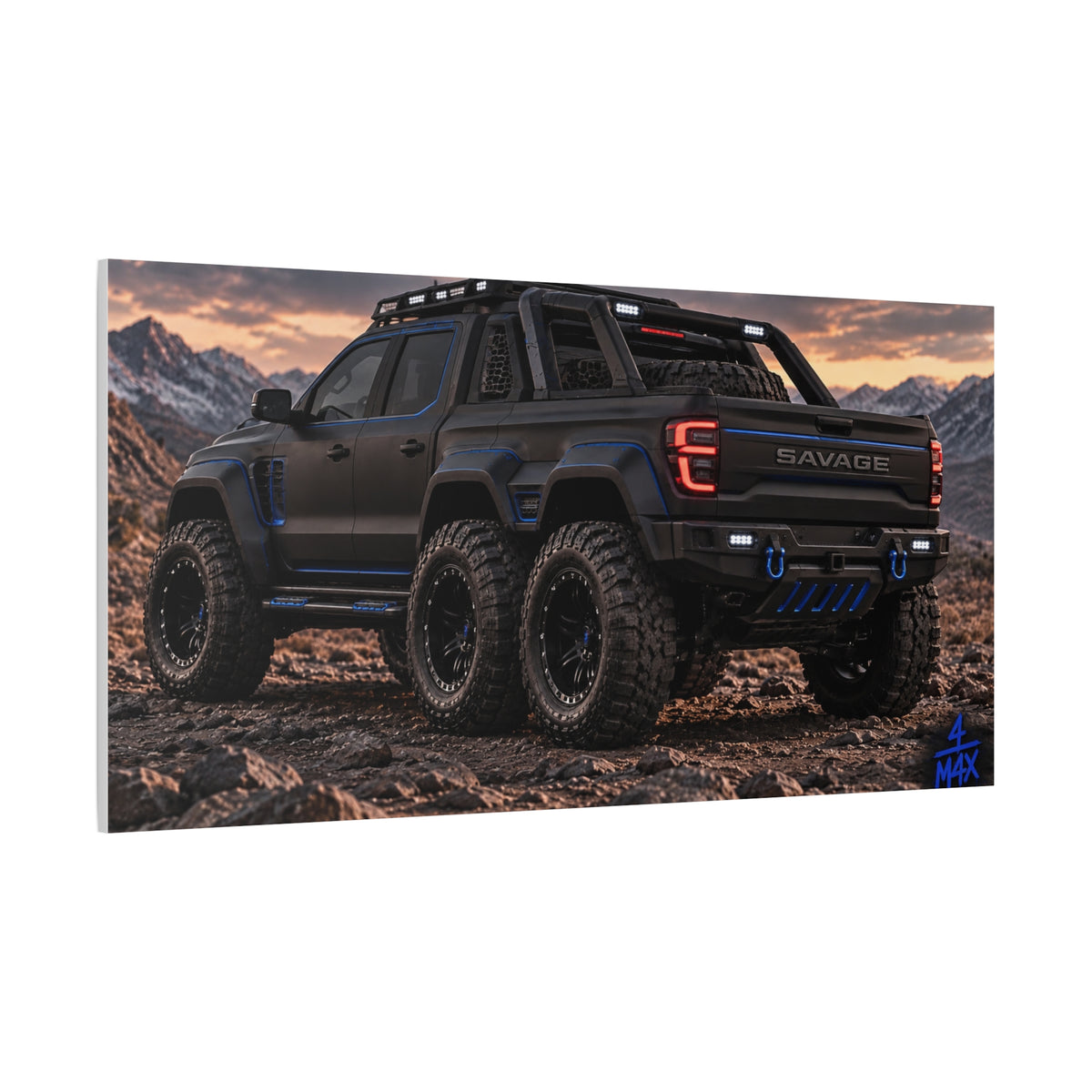 6 Wheeler Pick-up Rear